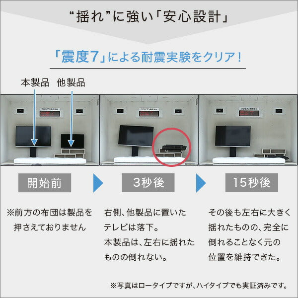 テレビスタンド 壁寄せ 幅75 奥行き46.5 ハイ 固定タイプ ロータイプ ハイタイプ 共通 専用棚 セット おしゃれ 棚板 テレビ台 収納 北欧(代引不可)