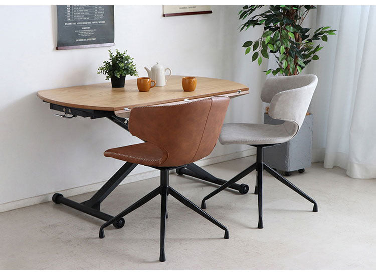 ラウンドチェア ダイニングチェア ジグザグステッチ レトロ リビング ダイニング デスク オフィスチェア リモートワーク おしゃれ お洒落 チェア 椅子 いす 食卓 デザインチェア 北欧(代引不可)