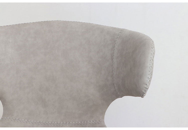 ラウンドチェア ダイニングチェア ジグザグステッチ レトロ リビング ダイニング デスク オフィスチェア リモートワーク おしゃれ お洒落 チェア 椅子 いす 食卓 デザインチェア 北欧(代引不可)