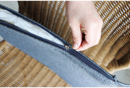 ダイニングチェア リゾートチェア ガーデンチェアラウンジ PEラタン 籐 イス 椅子 いす 食卓 バルコニー 庭 屋外 カフェ テラス おうち時間 くつろぎ(代引不可)