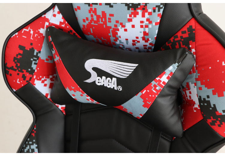 SeAGA-03 サバイバーオフィスチェア ゲーミングチェア eスポーツ パソコンチェア リクライニング 昇降 回転 肘付 PCチェア オフィスチェア ワークチェア 在宅ワーク(代引不可)