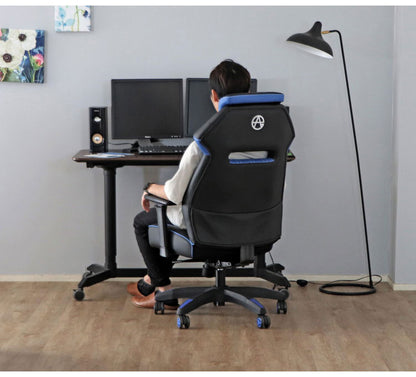 SeAGA-05 ゲーミングチェア リクライニング 可動式アームレスト オフィスチェア キャスター テレワーク 肘稼働式 肘置き 高さ7段階調整 前後5段階調整 座面昇降機能(代引不可)