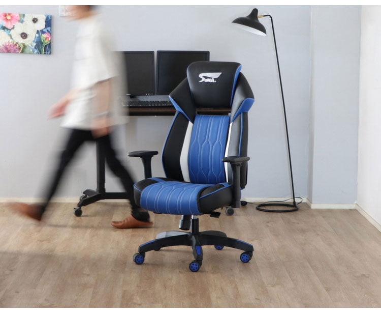 SeAGA-05 ゲーミングチェア リクライニング 可動式アームレスト オフィスチェア キャスター テレワーク 肘稼働式 肘置き 高さ7段階調整 前後5段階調整 座面昇降機能(代引不可)