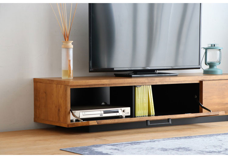 日本製 テレビ台 幅140cm 北欧 シンプル ローボード ガラス扉 引き出し 収納 テレビボード TV台 TVボード リビング 国産 おしゃれ(代引不可)