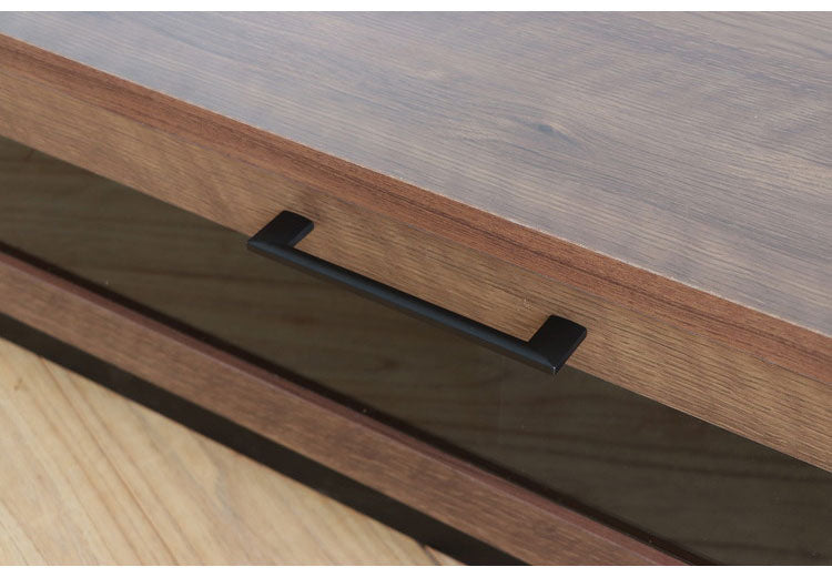 日本製 テレビ台 幅140cm 北欧 シンプル ローボード ガラス扉 引き出し 収納 テレビボード TV台 TVボード リビング 国産 おしゃれ(代引不可)