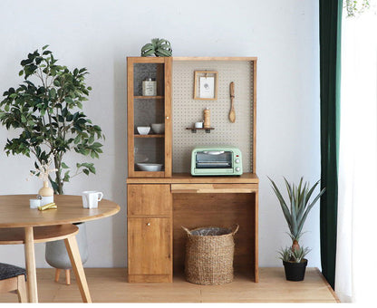 アルグ 幅90cm フリーラック日本製 国産 キッチンボード 食器棚 スリム 書斎 机 デスク ドレッサー ガラス扉 機能性大 完成品 収納 リビング ダイニング 家具 ラック(代引不可)