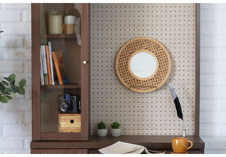 アルグ 幅90cm フリーラック日本製 国産 キッチンボード 食器棚 スリム 書斎 机 デスク ドレッサー ガラス扉 機能性大 完成品 収納 リビング ダイニング 家具 ラック(代引不可)