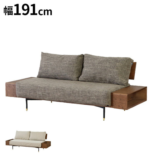 RAGO リバーシブルソファ 国産 背もたれクッション ブックシェルフ デザイン性 ソファー ローソファ コンパクト おしゃれ フロアソファー 2人掛け 2.5人掛けソファー(代引不可)