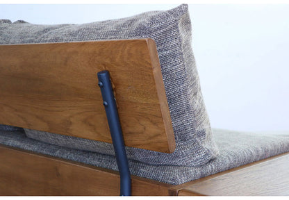 RAGO リバーシブルソファ 国産 背もたれクッション ブックシェルフ デザイン性 ソファー ローソファ コンパクト おしゃれ フロアソファー 2人掛け 2.5人掛けソファー(代引不可)