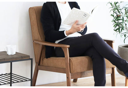 コーデュロイソファ 一人掛けソファ 肘付き コンパクトソファ 1Pソファ 1人掛け 1人用 コンパクトソファ ファブリック 北欧 シンプル おしゃれ(代引不可)