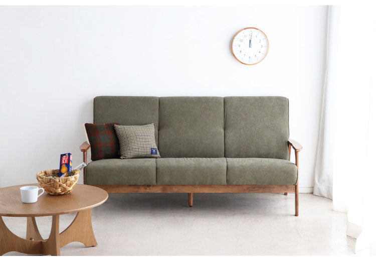 コーデュロイソファ 三人掛けソファ 肘付き 幅170 ソファ 3Pソファ 3人掛け 3人用 コンパクトソファ ファブリック 北欧 シンプル おしゃれ(代引不可)