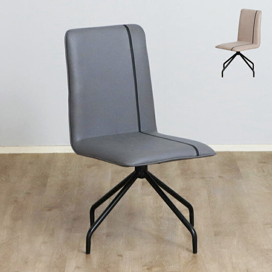 回転式 ダイニングチェア スチール脚 回転チェア 椅子 イス チェア 360度回転 オフィスチェア デスクチェア 北欧 おしゃれ(代引不可)