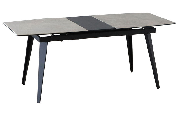 セラミック 伸長式 ダイニングテーブル 幅140～170 セラミックテーブル 伸縮 セラミック天板 食卓テーブル 机 北欧 モノトーン おしゃれ(代引不可)