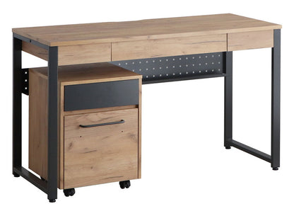 フリッツ ワゴン 幅40cm スライドレール デスクワゴン 収納 オフィス デスクサイドワゴン 2段 サイドチェスト チェスト オフィスワゴン キャスター付きチェスト(代引不可)