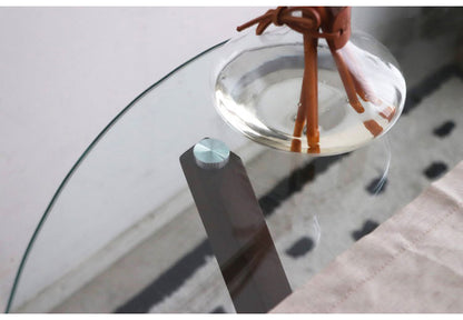 アモール 幅70cm カフェテーブル 丸テーブル リビングテーブル 円型 コーヒーテーブル オシャレ 天然木 一人暮らし ガラス 無垢 木製 モダン 北欧 高級感(代引不可)