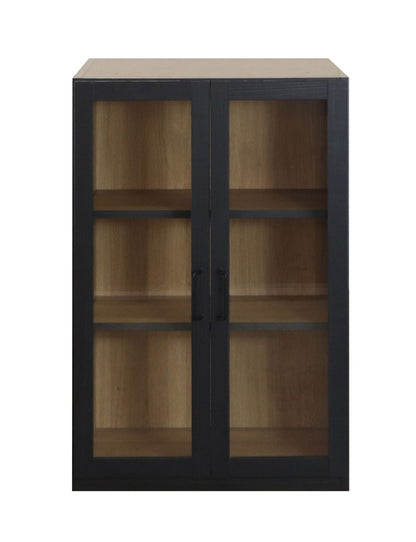 FEEL 幅60cm ガラス戸 組合せ家具 キャビネット チェストタイプ 収納 棚 ラック 組み合わせ 完成品 日本製 チェスト カスタム リビングボード 可動棚 食器棚(代引不可)