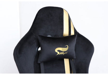 ゲーミングチェア 肘かけ付き 回転式 リクライニング フットレスト アームチェア おしゃれ キュート esports 女性ゲーマー ゲーム女子(代引不可)