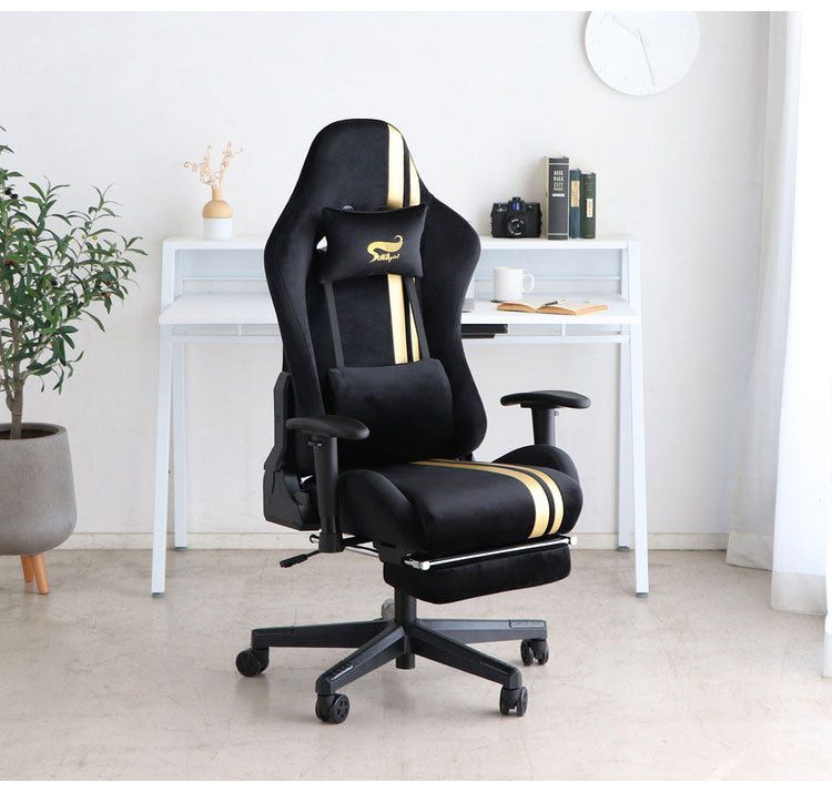 ゲーミングチェア 白 ホワイト ピンク ブルー 可愛い かわいい デザインチェア 高さ調節 肘掛け 椅子 デスクチェア おしゃれ(代引不可)