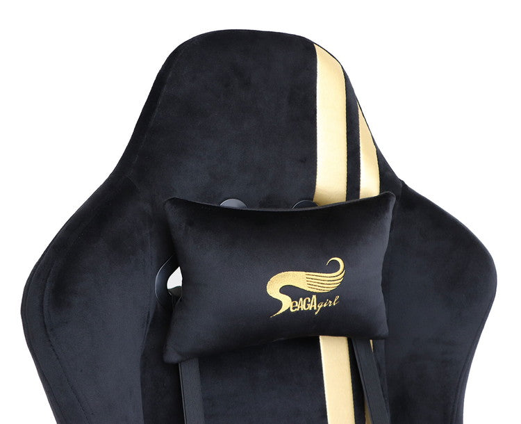 ゲーミングチェア 白 ホワイト ピンク ブルー 可愛い かわいい デザインチェア 高さ調節 肘掛け 椅子 デスクチェア おしゃれ(代引不可)