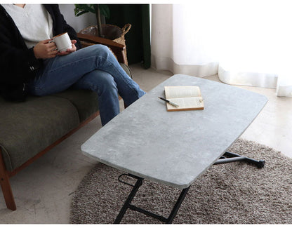 セラール リフトテーブル 幅90cm 昇降式テーブル テーブル 高さ調節 折りたたみ式 デスク 机 リフティングテーブル インテリア リビング ダイニング シンプル(代引不可)