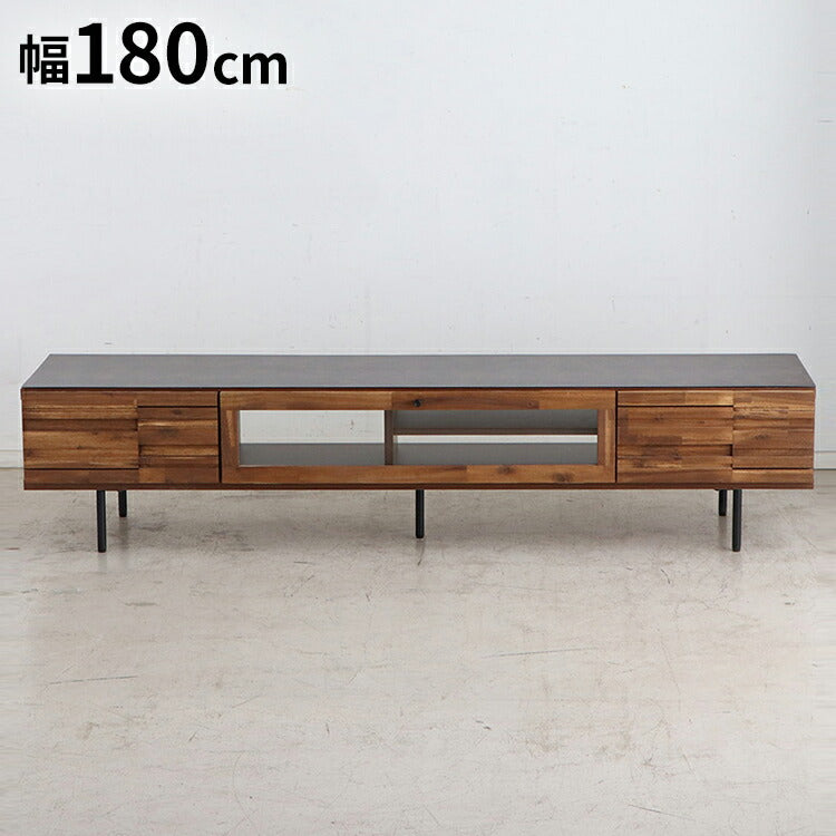 メニック テレビ台 幅180cm 国産 高級感 インテリア ローボード コンパクト おしゃれ 収納 インテリア ラック TV台 シンプル スリム リビング ダイニング 収納棚(代引不可)