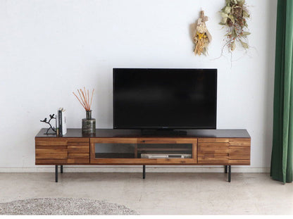 メニック テレビ台 幅180cm 国産 高級感 インテリア ローボード コンパクト おしゃれ 収納 インテリア ラック TV台 シンプル スリム リビング ダイニング 収納棚(代引不可)