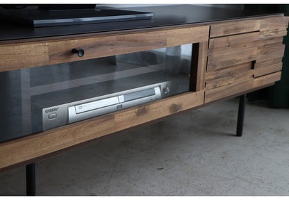 メニック テレビ台 幅180cm 国産 高級感 インテリア ローボード コンパクト おしゃれ 収納 インテリア ラック TV台 シンプル スリム リビング ダイニング 収納棚(代引不可)