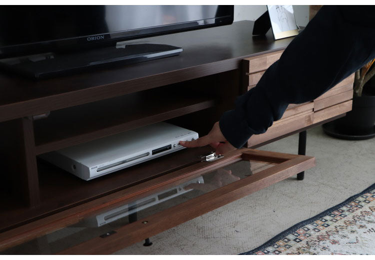 メニック テレビ台 幅140cm 国産 高級感 インテリア ローボード コンパクト おしゃれ 収納 インテリア ラック TV台 シンプル スリム リビング ダイニング 収納棚(代引不可)