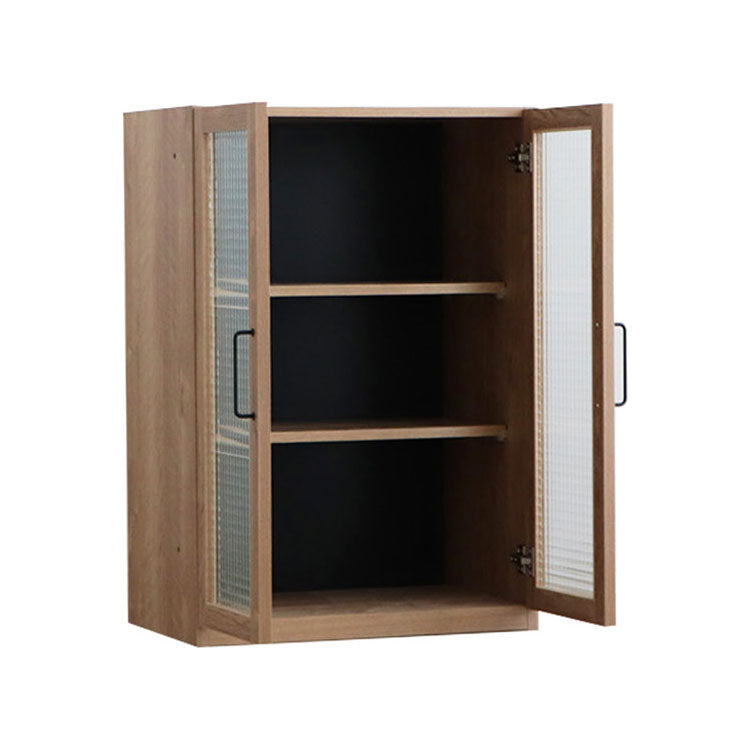 トラクト 幅60cm 国産 ガラス扉 サイドボード 木製 キャビネット 収納 棚 ラック 北欧 おしゃれ シンプル インテリア リビング 収納ボックス 家具 大容量(代引不可)