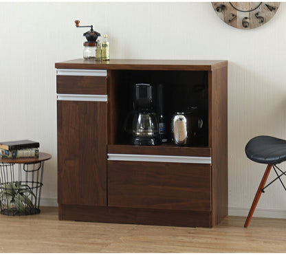 カウンター収納 日本製 レンジ台 幅90cm オープン収納 引き出し 扉収納 カウンター レンジボード リビングボード おしゃれ キャビネット 国産 リビング キッチン ダイニング クローゼット 寝室(代引不可)