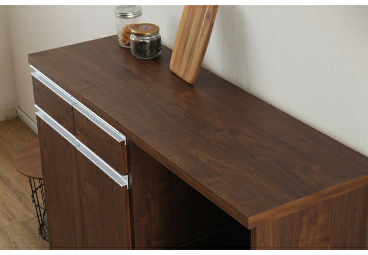 カウンター収納 日本製 レンジ台 幅120cm オープン収納 引き出し 扉収納 カウンター レンジボード リビングボード おしゃれ キャビネット 国産 リビング キッチン ダイニング クローゼット 寝室(代引不可)