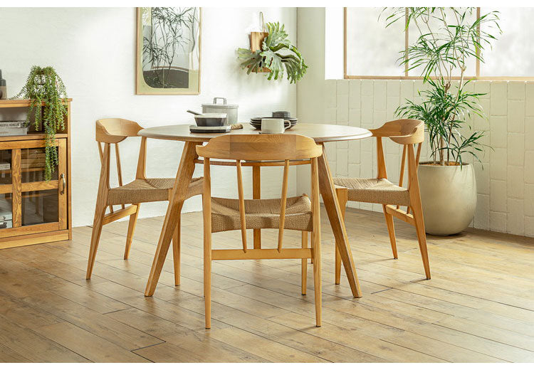 ダイニングチェア 木製 座面高42cm 食卓椅子 ペーパーコード フィット感 ダイニング リビング お洒落 チェア 椅子 いす 食卓 デザインチェア 北欧 おしゃれ(代引不可)