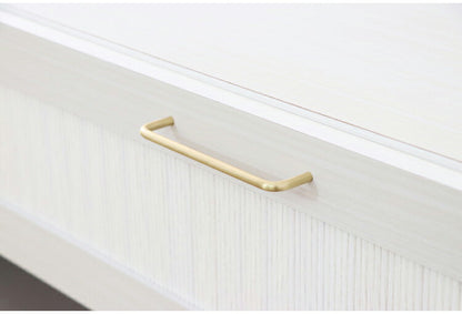 テレビボード 完成品 日本製 幅180cm 引き出し付き テレビ台 ローボード ホワイト 国産 真鍮 TV台 TVボード 収納 フラップ テレビラック リビング(代引不可)