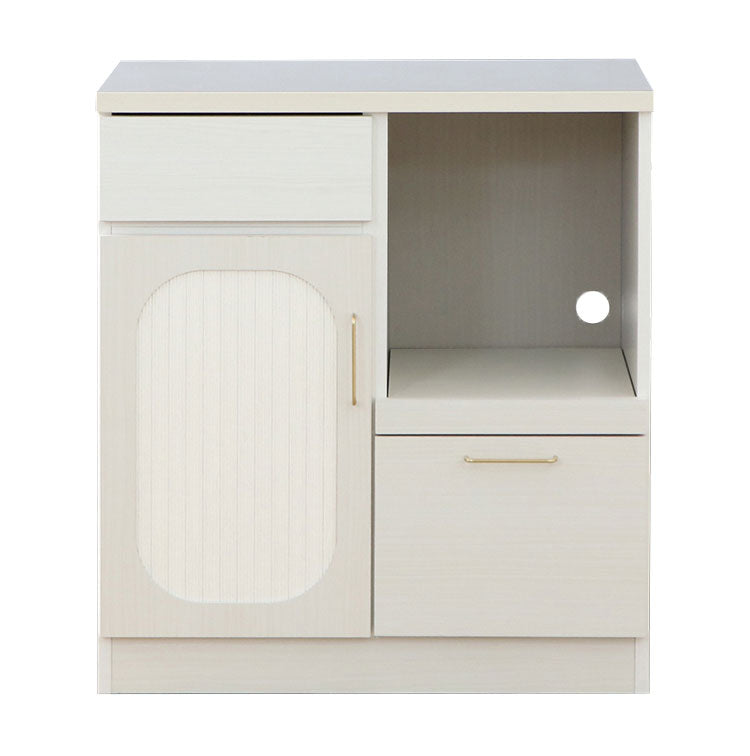 キッチンカウンター 完成品 日本製 幅80cm 食器棚 ステンレス天板 引き出し 可動棚 スライド棚 扉収納 キッチンボード キャビネット おしゃれ 真鍮 キッチン収納 国産 リビング キッチン ダイニング(代引不可)