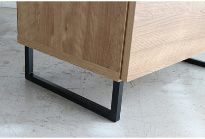 キッチンボード 食器棚 国産 幅70cm ラック レンジ台 オープン収納 家電収納 引き出し付き 可動棚 扉付き コード穴 スチール脚 木目調 北欧風 キッチン収納 日本製 リビング キッチン(代引不可)