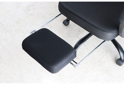 オフィスチェア メッシュ フットレスト付き リクライニングチェア 通気性 弾力性 デスク オフィス リモートワーク お洒落 チェア 椅子 いす 食卓 デザインチェア 北欧 おしゃれ(代引不可)