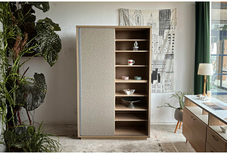 キッチンボード 食器棚 幅約120cm 日本製 レンジ台 オープン収納 引き出し 可動棚 引戸 コード穴 木目調 北欧風 キャビネット キッチン収納 ダイニングボード 国産 リビング キッチン ダイニング(代引不可)