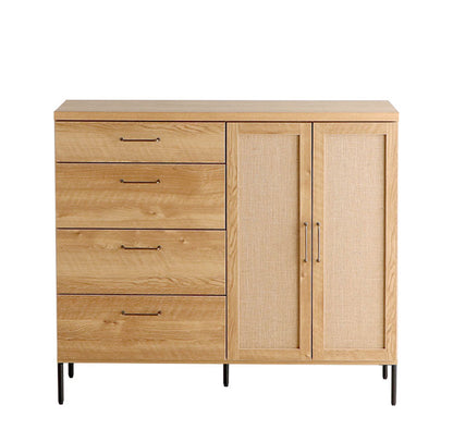 キャビネット 幅120cm 日本製 チェスト 脚付き 引き出し 扉収納 キッチンボード 食器棚 リビングチェスト ドアチェスト ラック 収納棚 リビング ダイニング おしゃれ(代引不可)