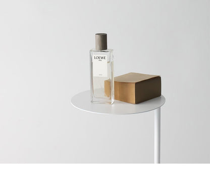 日本製 燕三条 完成品 コの字 ソファサイドテーブル 丸型 天板20cm 高さ51cm ラウンドテーブル 棚 ディスプレイ 円形 ソファサイド ベッドサイド ソファテーブル サイドテーブル KUROSHIRO abekin(代引不可)