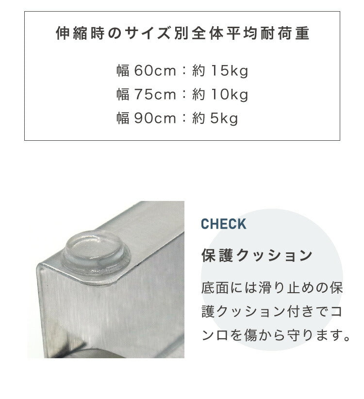 日本製 燕三条 幅90cm トリプルワイド対応 フラット排気口カバー 伸縮式 幅60~90cm ステンレス 薄型 ワイド コンロカバー ワイドコンロ IH 油はねガード コンロ奥ラック 幅60cm 幅75cm 幅90cm(代引不可)