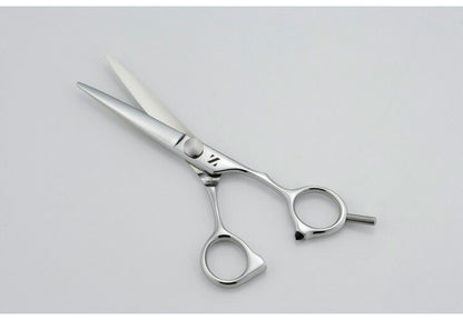 燕三条の髪はさみ シゲル工業 美容師のカットはさみ 15.2cm 桐箱入り 家庭用 セルフカット 本格仕様 カット鋏 カットハサミ 散髪はさみ 子ども ヘアカット 日本製 国産 プレゼント ギフト(代引不可)