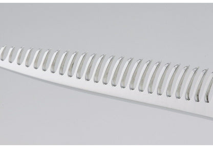 燕三条の髪はさみ シゲル工業 美容師のスキばさみ 16.4cm 桐箱入り 家庭用 セルフカット 本格仕様 スキはさみ スキ鋏 散髪はさみ 子ども ヘアカット 日本製 国産 プレゼント ギフト(代引不可)