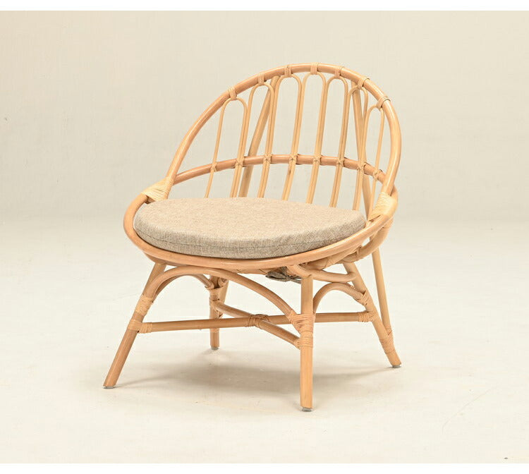 ラタンチェア 椅子 木製 おしゃれ 北欧 韓国インテリア 高級感 籐 リビングチェア ダイニングチェア イス いす デスクチェア 背もたれ シンプル 食卓椅子 ナチュラル 一人掛け 軽い(代引不可)