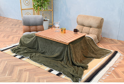こたつ布団 長方形 リバーシブル 節電 省エネ 冬 クッション 寝袋 炬燵 コンパクト こたつテーブル ローテーブル インテリア 食卓 座卓 北欧 インテリア リビング ダイニング ブランケット(代引不可)
