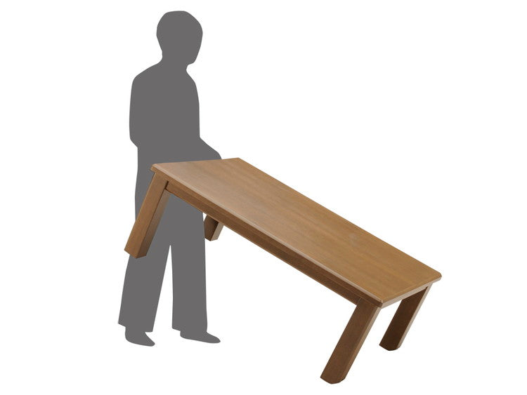 こたつ 幅120cm キャスター付き 軽量 ウォールナット ハロゲン管ファンヒーター 手元コントローラー式 おしゃれ 北欧 コタツ 炬燵 テーブル オールシーズン 家具調こたつ シンプル(代引不可)