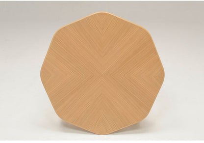 こたつ 幅80cm 8角形 ナチュラル 木目調 おしゃれ 北欧 石英管ファンヒーター 手元コントローラー式 コンパクト シンプル こたつテーブル こたつ台 コタツ 炬燵 丸み かわいい(代引不可)