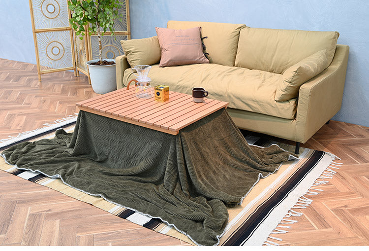 こたつテーブル 幅80cm アウトドア風 折り畳み可能 収納 節電 省エネ コタツ 炬燵 冬 コンパクト こたつテーブル ローテーブル インテリア 食卓 座卓 北欧 インテリア リビング ダイニング(代引不可)