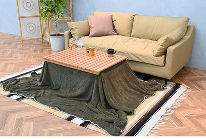 こたつテーブル 幅80cm アウトドア風 折り畳み可能 収納 節電 省エネ コタツ 炬燵 冬 コンパクト こたつテーブル ローテーブル インテリア 食卓 座卓 北欧 インテリア リビング ダイニング(代引不可)