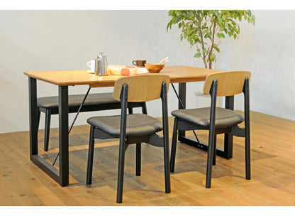 ダイニングチェア 2脚セット 天然木 木製 ウォールナット オーク ラバーウッド おしゃれ 北欧 モダン ヴィンテージ シンプル 新生活 一人暮らし(代引不可)