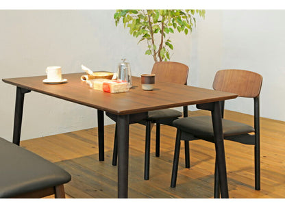 ダイニングチェア 2脚セット 天然木 木製 ウォールナット オーク ラバーウッド おしゃれ 北欧 モダン ヴィンテージ シンプル 新生活 一人暮らし(代引不可)